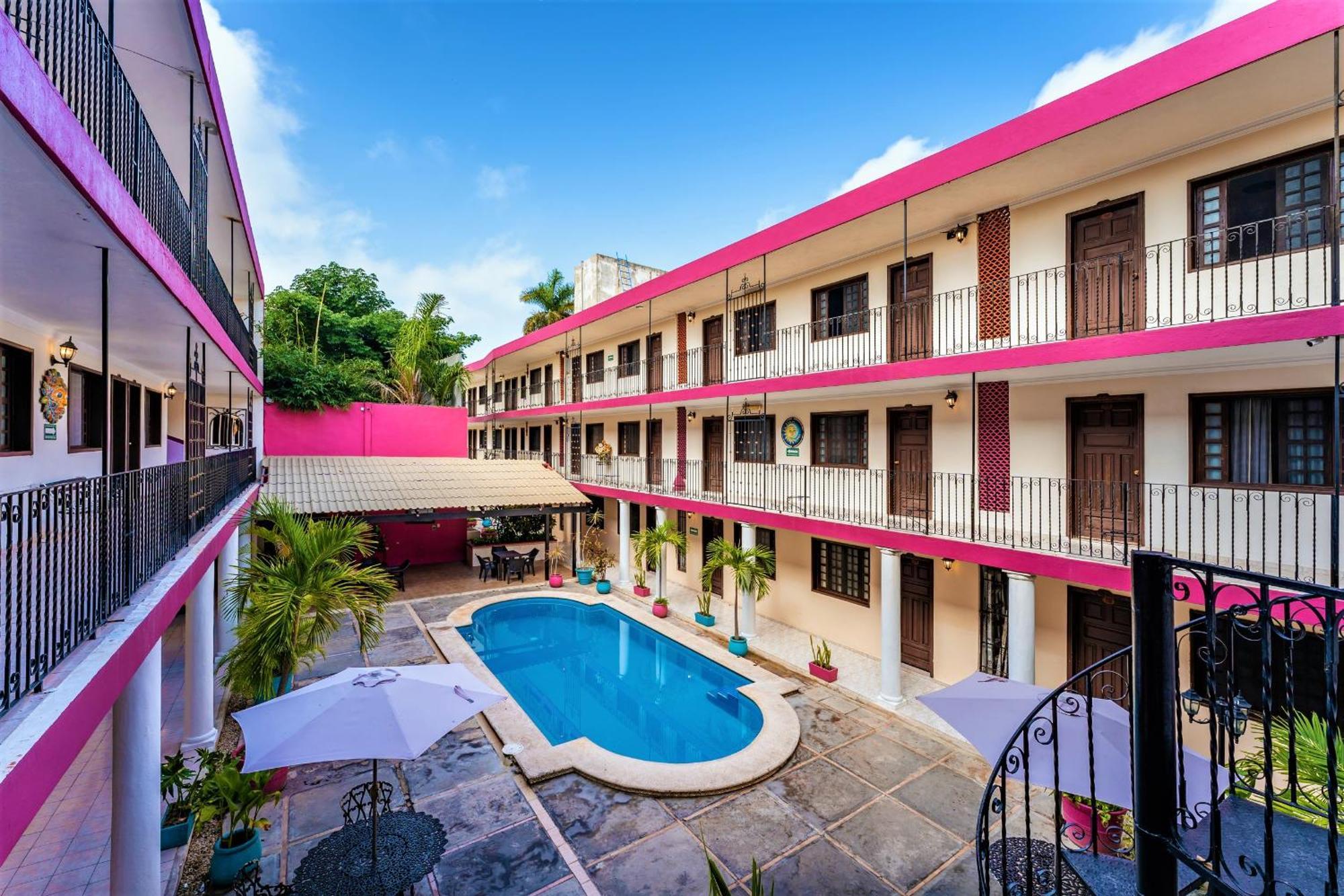 Hotel San Juan Мерида Экстерьер фото
