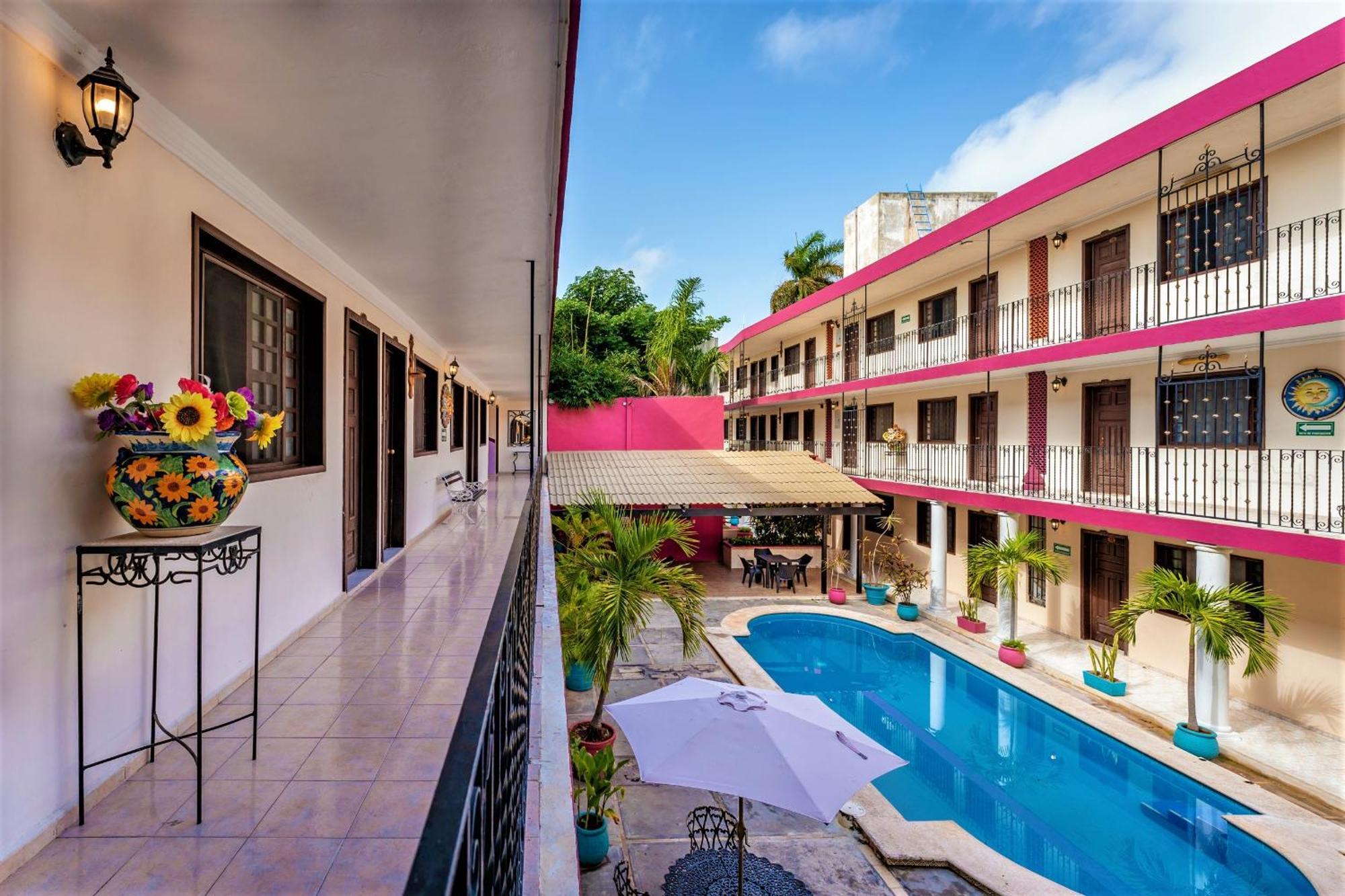 Hotel San Juan Мерида Экстерьер фото